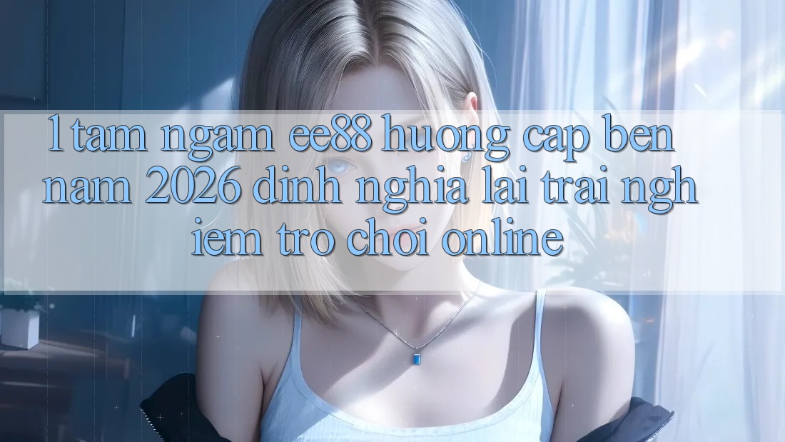 1. Tầm Ngắm ee88 Hướng Cập bến Năm 2026: Định Nghĩa Lại Trải nghiệm Trò chơi Online
