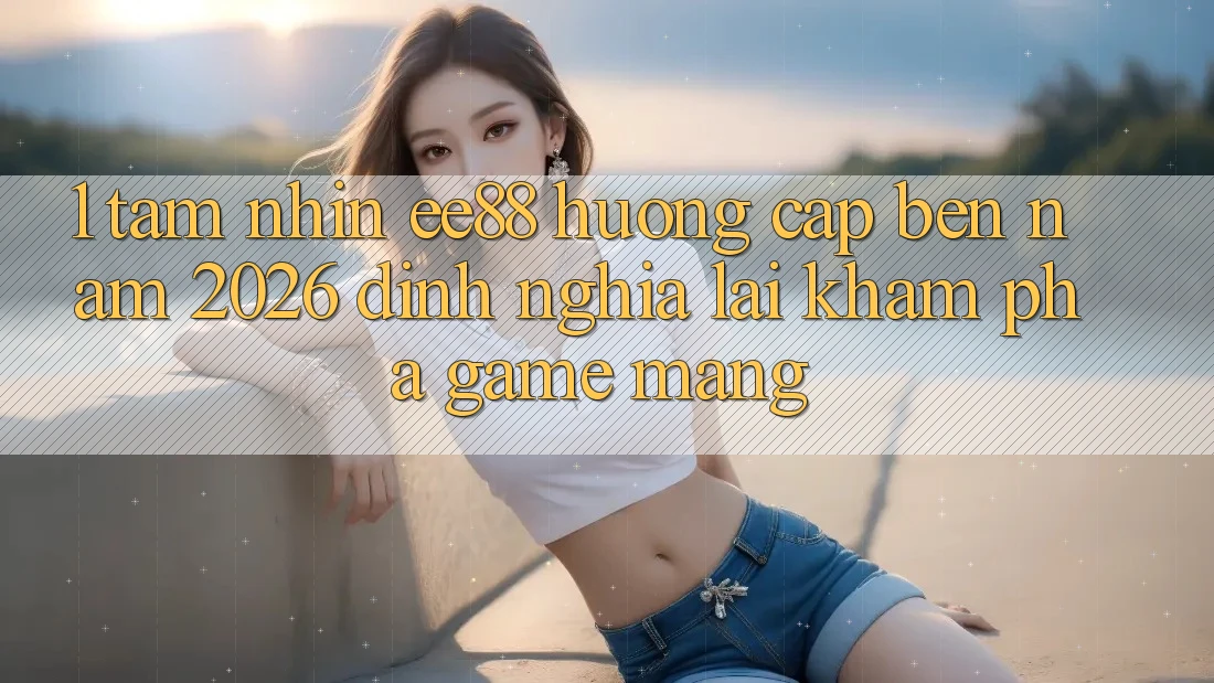 1. Tầm Nhìn ee88 Hướng Cập bến Năm 2026: Định Nghĩa Lại Khám phá Game mạng