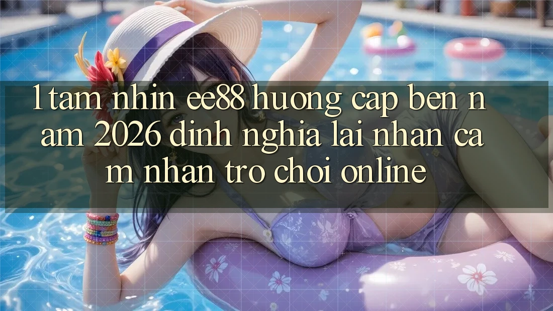 1. Tầm Nhìn ee88 Hướng Cập bến Năm 2026: Định Nghĩa Lại Nhận cảm nhận Trò chơi Online