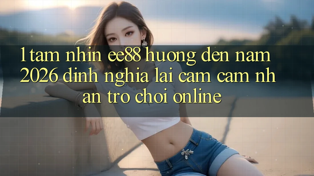 1. Tầm Nhìn ee88 Hướng Đến Năm 2026: Định Nghĩa Lại Cảm cảm nhận Trò chơi Online