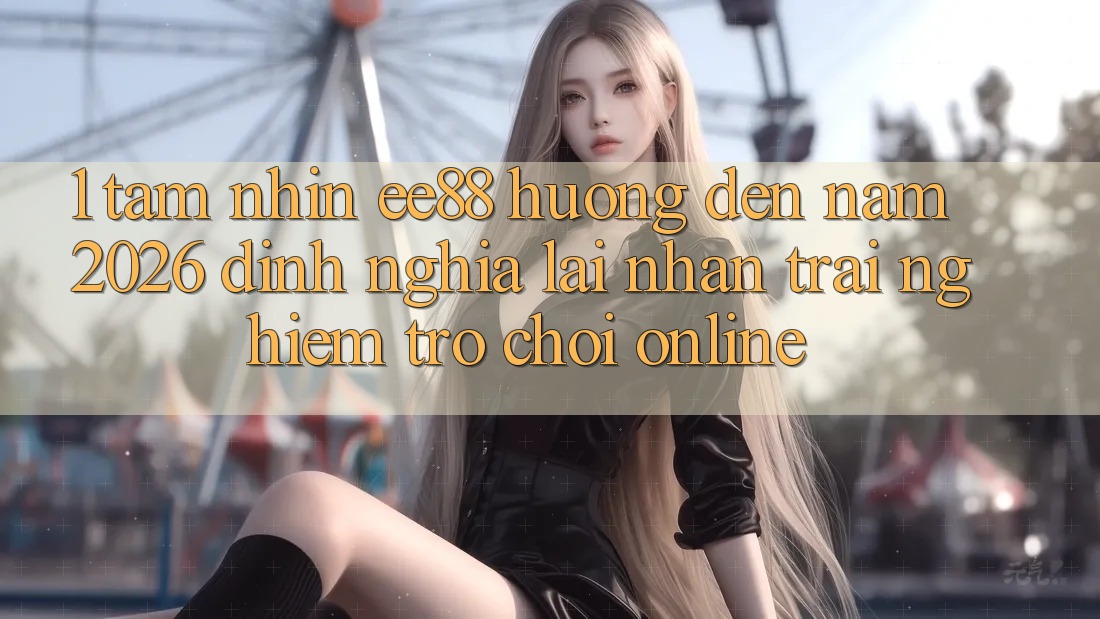 1. Tầm Nhìn ee88 Hướng Đến Năm 2026: Định Nghĩa Lại Nhận trải nghiệm Trò chơi Online