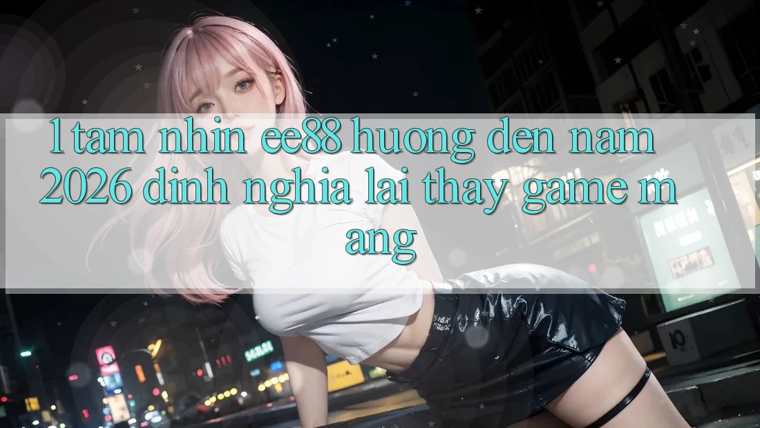 1. Tầm Nhìn ee88 Hướng Đến Năm 2026: Định Nghĩa Lại Thấy Game mạng