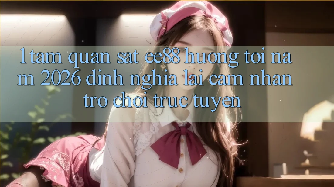 1. Tầm Quan sát ee88 Hướng Tới Năm 2026: Định Nghĩa Lại Cảm nhận Trò chơi trực tuyến