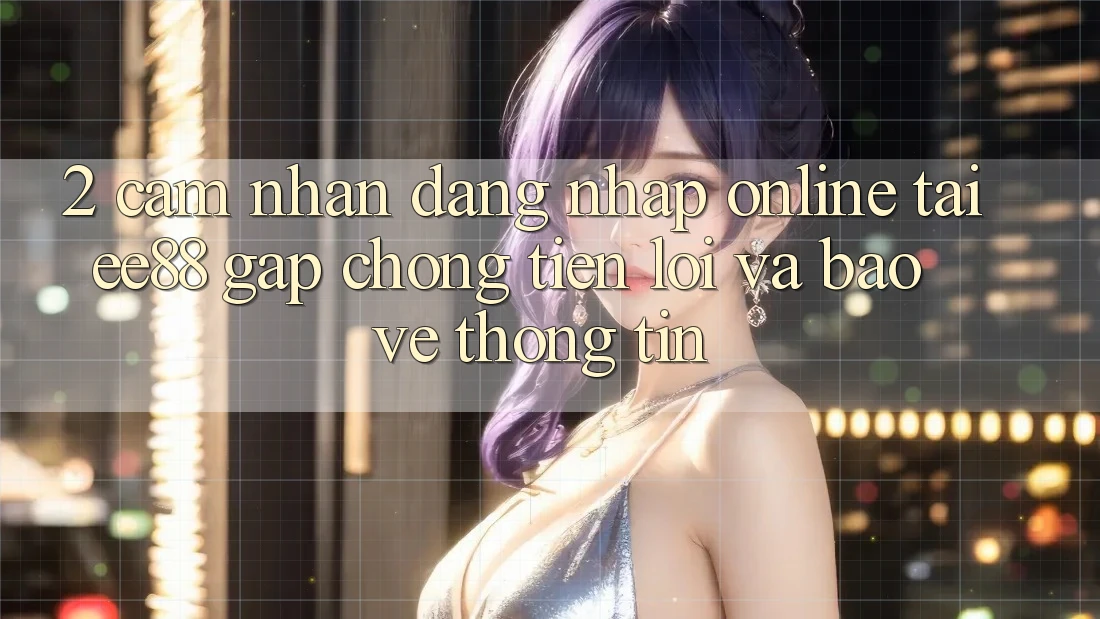 2. Cảm nhận Đăng Nhập Online Tại ee88: Gấp Chóng, Tiện Lợi Và Bảo vệ thông tin 2. Cảm nhận Đăng Nhập Online Tại ee88: Gấp Chóng, Tiện Lợi Và Bảo vệ thông tin