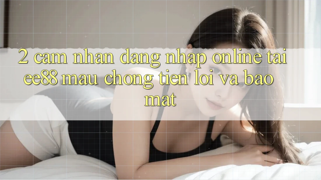 2. Cảm nhận Đăng Nhập Online Tại ee88: Mau Chóng, Tiện Lợi Và Bảo Mật