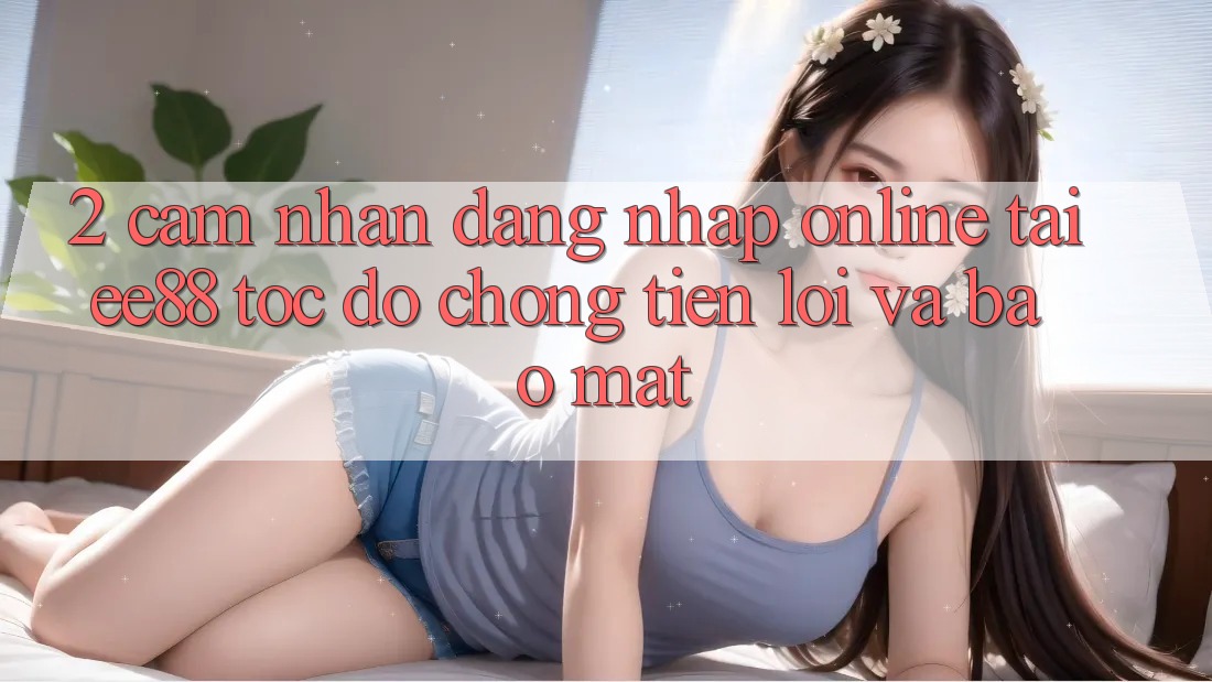 2. Cảm nhận Đăng Nhập Online Tại ee88: Tốc độ Chóng, Tiện Lợi Và Bảo Mật