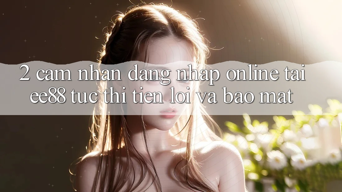 2. Cảm nhận Đăng Nhập Online Tại ee88: Tức thì, Tiện Lợi Và Bảo Mật