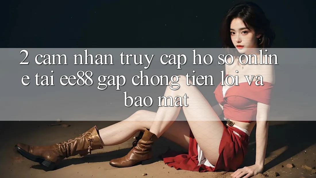 2. Cảm nhận Truy cập hồ sơ Online Tại ee88: Gấp Chóng, Tiện Lợi Và Bảo Mật