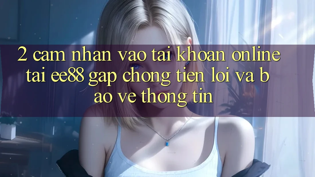 2. Cảm nhận Vào tài khoản Online Tại ee88: Gấp Chóng, Tiện Lợi Và Bảo vệ thông tin