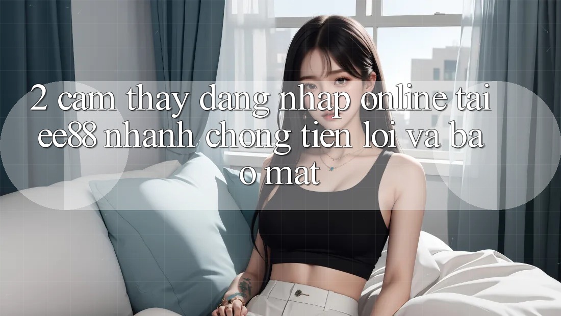 2. Cảm thấy Đăng Nhập Online Tại ee88: Nhanh Chóng, Tiện Lợi Và Bảo Mật