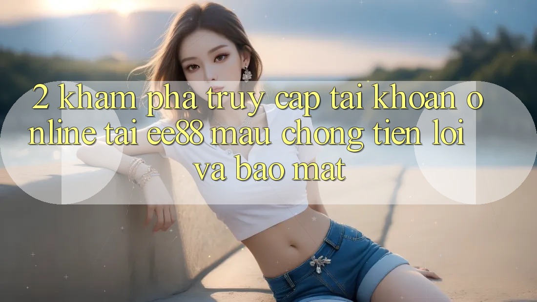 2. Khám phá Truy cập tài khoản Online Tại ee88: Mau Chóng, Tiện Lợi Và Bảo Mật 2. Khám phá Truy cập tài khoản Online Tại ee88: Mau Chóng, Tiện Lợi Và Bảo Mật