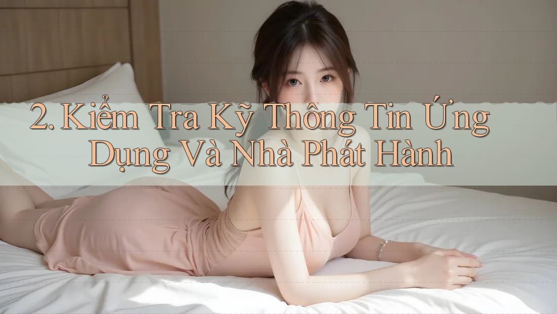 2. Kiểm Tra Kỹ Thông Tin Ứng Dụng Và Nhà Phát Hành