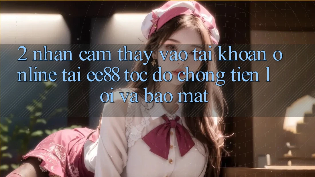 2. Nhận cảm thấy Vào tài khoản Online Tại ee88: Tốc độ Chóng, Tiện Lợi Và Bảo Mật