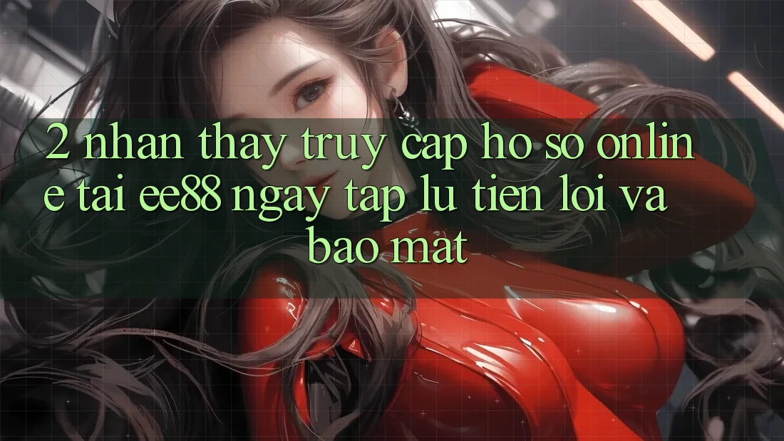 2. Nhận thấy Truy cập hồ sơ Online Tại ee88: Ngay tắp lự, Tiện Lợi Và Bảo Mật 2. Nhận thấy Truy cập hồ sơ Online Tại ee88: Ngay tắp lự, Tiện Lợi Và Bảo Mật