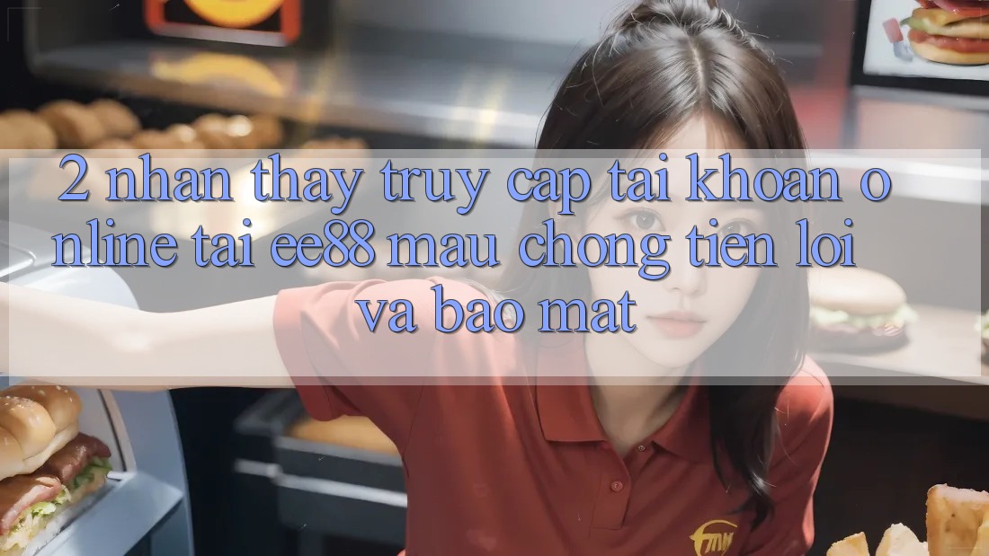 2. Nhận thấy Truy cập tài khoản Online Tại ee88: Mau Chóng, Tiện Lợi Và Bảo Mật