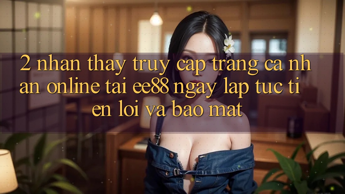2. Nhận thấy Truy cập trang cá nhân Online Tại ee88: Ngay lập tức, Tiện Lợi Và Bảo Mật