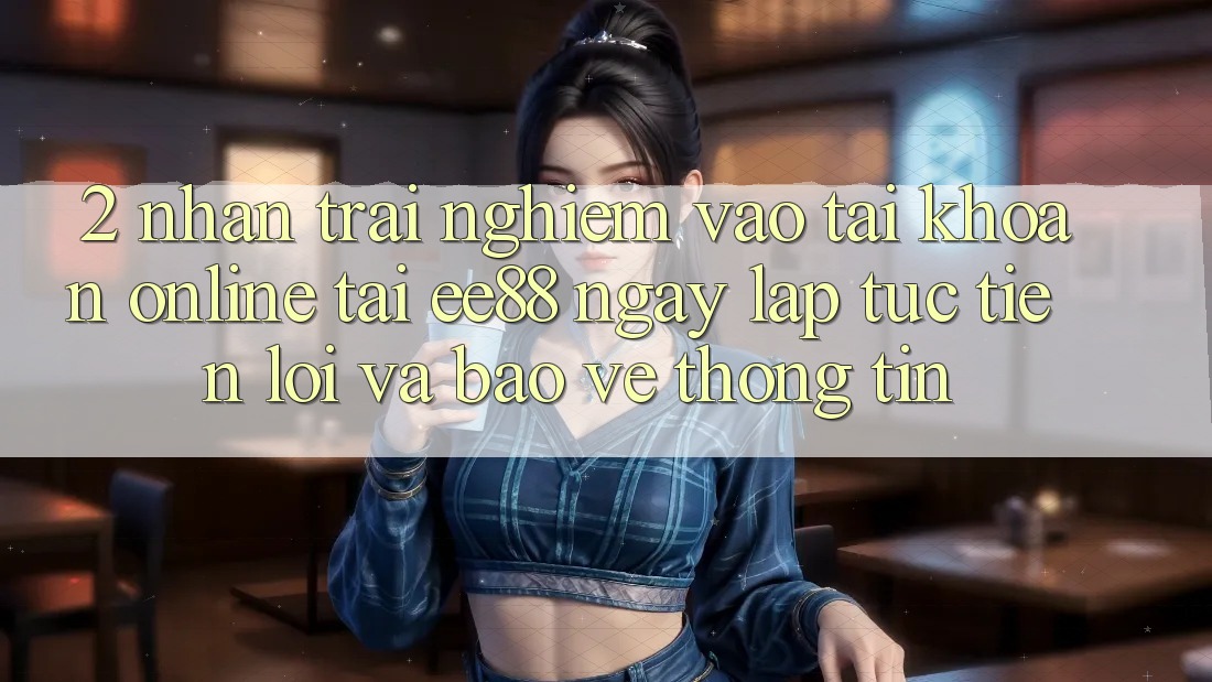 2. Nhận trải nghiệm Vào tài khoản Online Tại ee88: Ngay lập tức, Tiện Lợi Và Bảo vệ thông tin