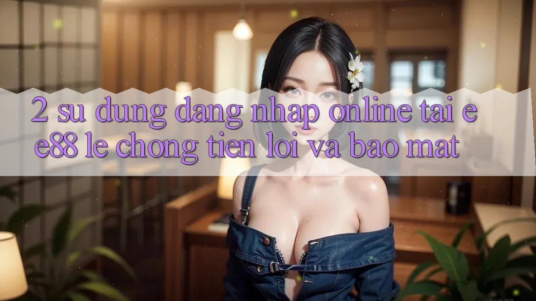 2. Sử dụng Đăng Nhập Online Tại ee88: Lẹ Chóng, Tiện Lợi Và Bảo Mật