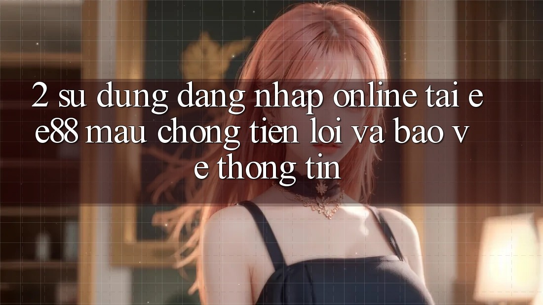 2. Sử dụng Đăng Nhập Online Tại ee88: Mau Chóng, Tiện Lợi Và Bảo vệ thông tin
