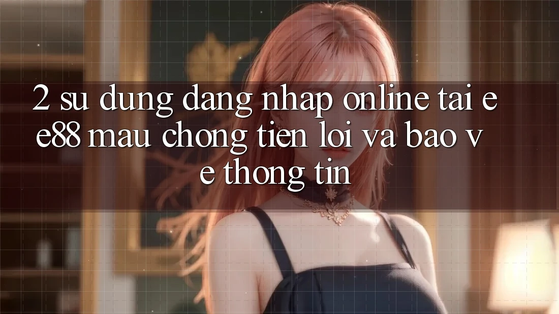 2. Sử dụng Đăng Nhập Online Tại ee88: Mau Chóng, Tiện Lợi Và Bảo vệ thông tin