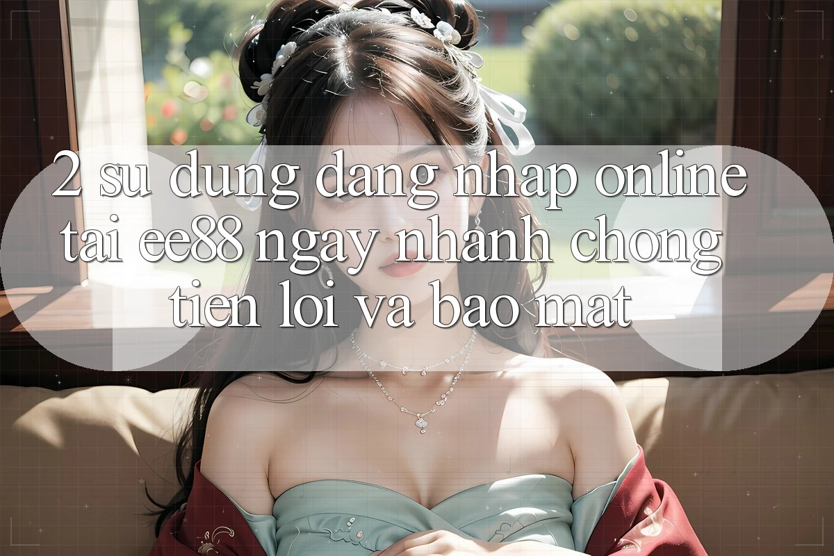2. Sử dụng Đăng Nhập Online Tại ee88: Ngay nhanh chóng, Tiện Lợi Và Bảo Mật 2. Sử dụng Đăng Nhập Online Tại ee88: Ngay nhanh chóng, Tiện Lợi Và Bảo Mật