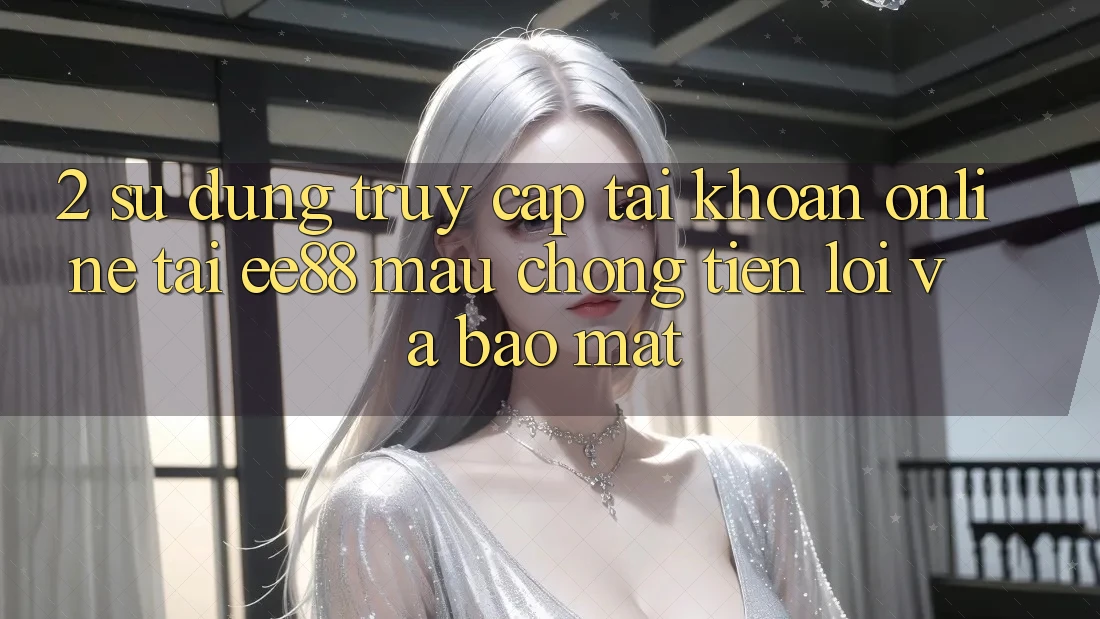 2. Sử dụng Truy cập tài khoản Online Tại ee88: Mau Chóng, Tiện Lợi Và Bảo Mật
