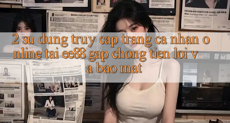 2. Sử dụng Truy cập trang cá nhân Online Tại ee88: Gấp Chóng, Tiện Lợi Và Bảo Mật