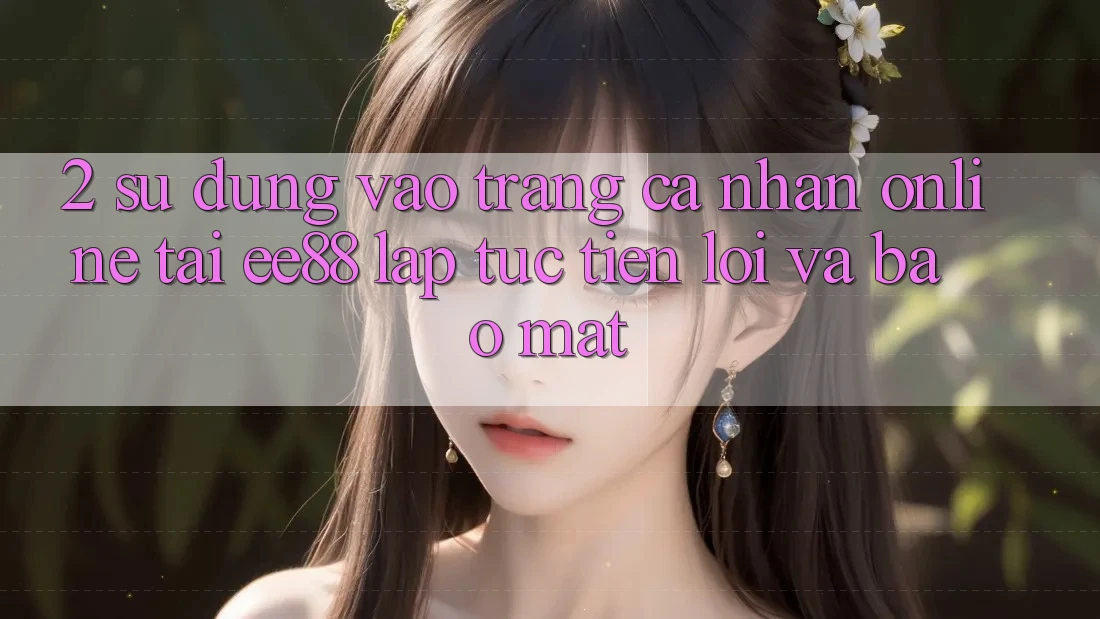 2. Sử dụng Vào trang cá nhân Online Tại ee88: Lập tức, Tiện Lợi Và Bảo Mật