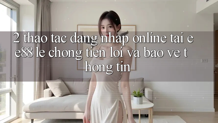 2. Thao tác Đăng Nhập Online Tại ee88: Lẹ Chóng, Tiện Lợi Và Bảo vệ thông tin