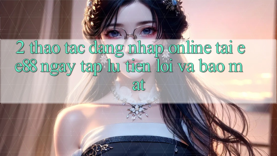 2. Thao tác Đăng Nhập Online Tại ee88: Ngay tắp lự, Tiện Lợi Và Bảo Mật