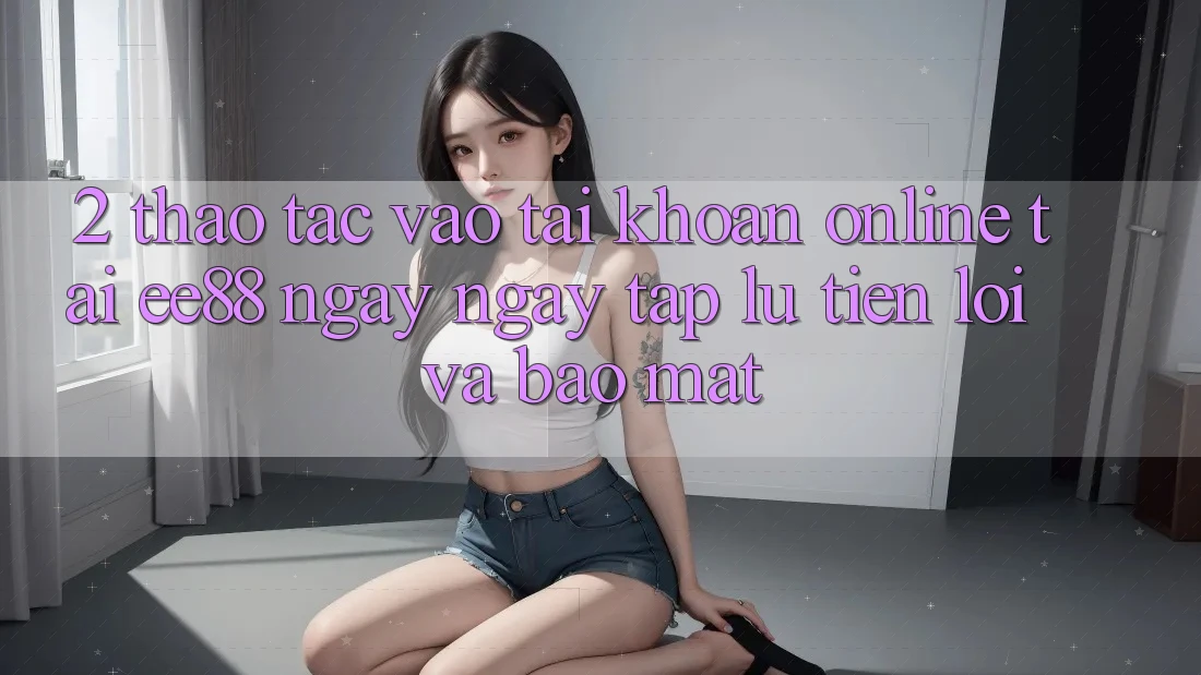 2. Thao tác Vào tài khoản Online Tại ee88: Ngay ngay tắp lự, Tiện Lợi Và Bảo Mật 2. Thao tác Vào tài khoản Online Tại ee88: Ngay ngay tắp lự, Tiện Lợi Và Bảo Mật