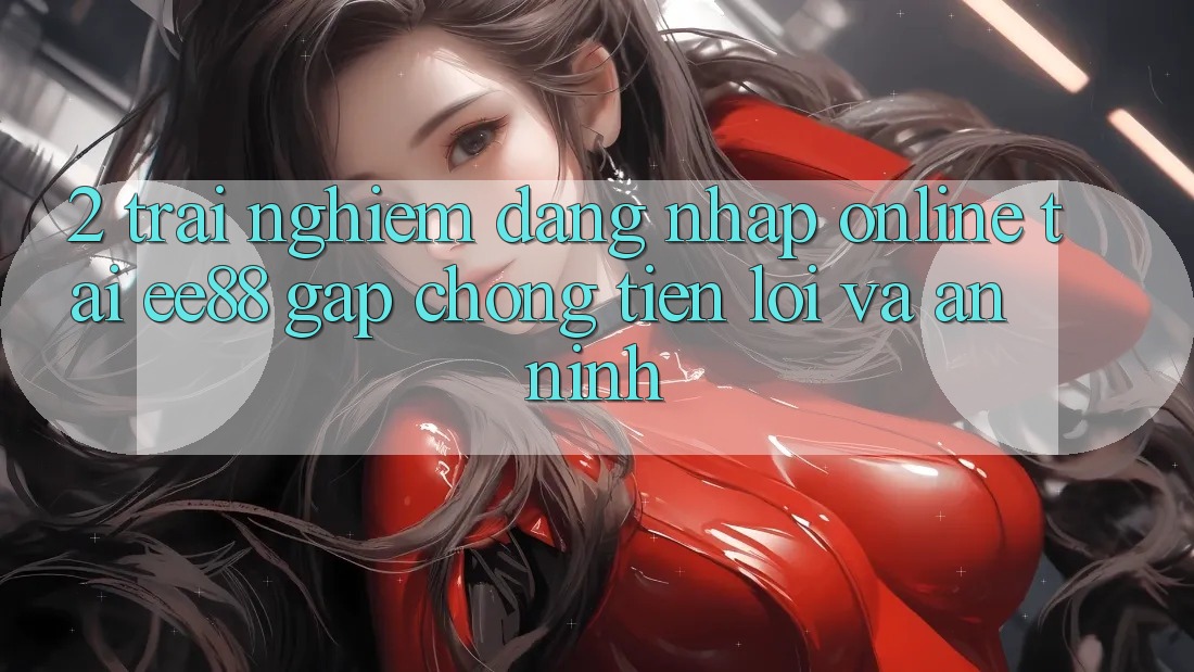 2. Trải Nghiệm Đăng nhập Online Tại ee88: Gấp Chóng, Tiện Lợi Và An ninh