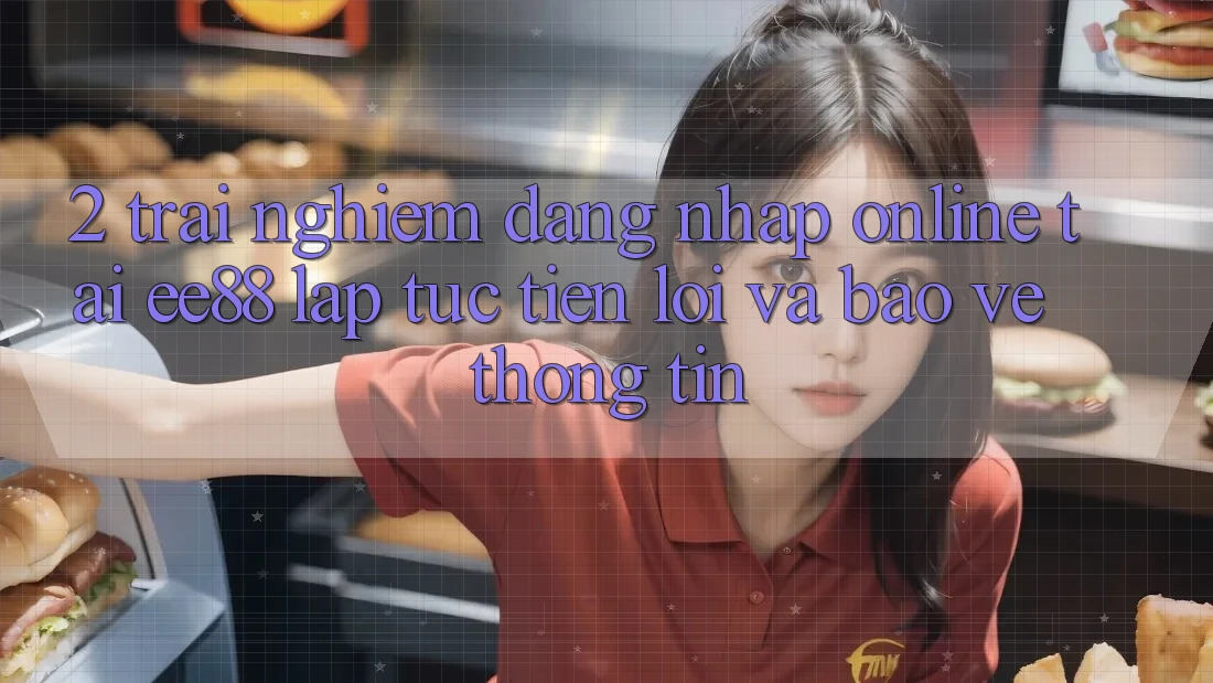 2. Trải Nghiệm Đăng Nhập Online Tại ee88: Lập tức, Tiện Lợi Và Bảo vệ thông tin