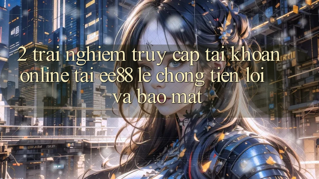2. Trải Nghiệm Truy cập tài khoản Online Tại ee88: Lẹ Chóng, Tiện Lợi Và Bảo Mật