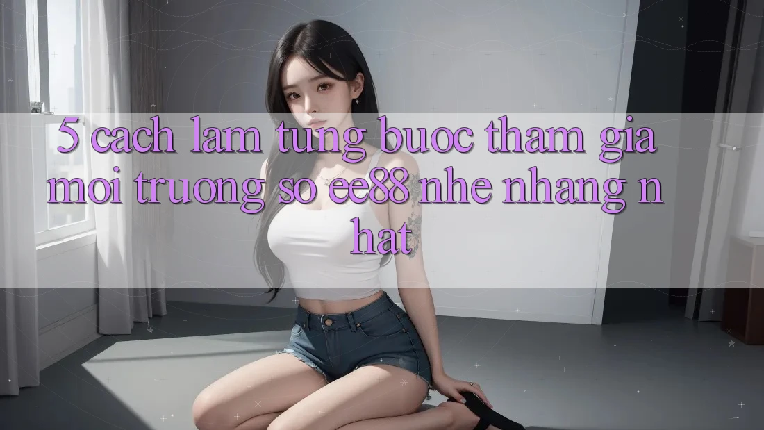 5. Cách làm Từng Bước Tham Gia Môi trường số ee88 Nhẹ nhàng Nhất