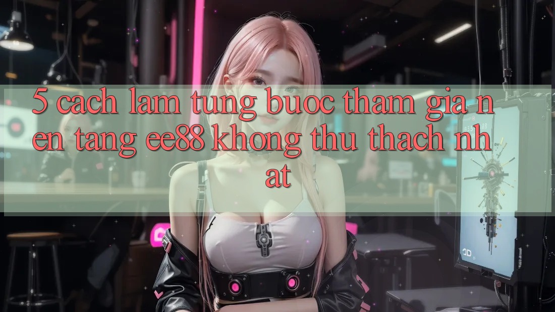 5. Cách làm Từng Bước Tham Gia Nền Tảng ee88 Không thử thách Nhất 5. Cách làm Từng Bước Tham Gia Nền Tảng ee88 Không thử thách Nhất