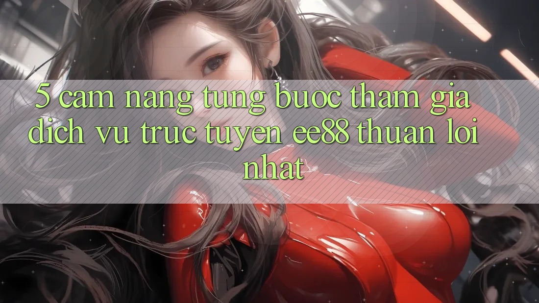 5. Cẩm nang Từng Bước Tham Gia Dịch vụ trực tuyến ee88 Thuận lợi Nhất