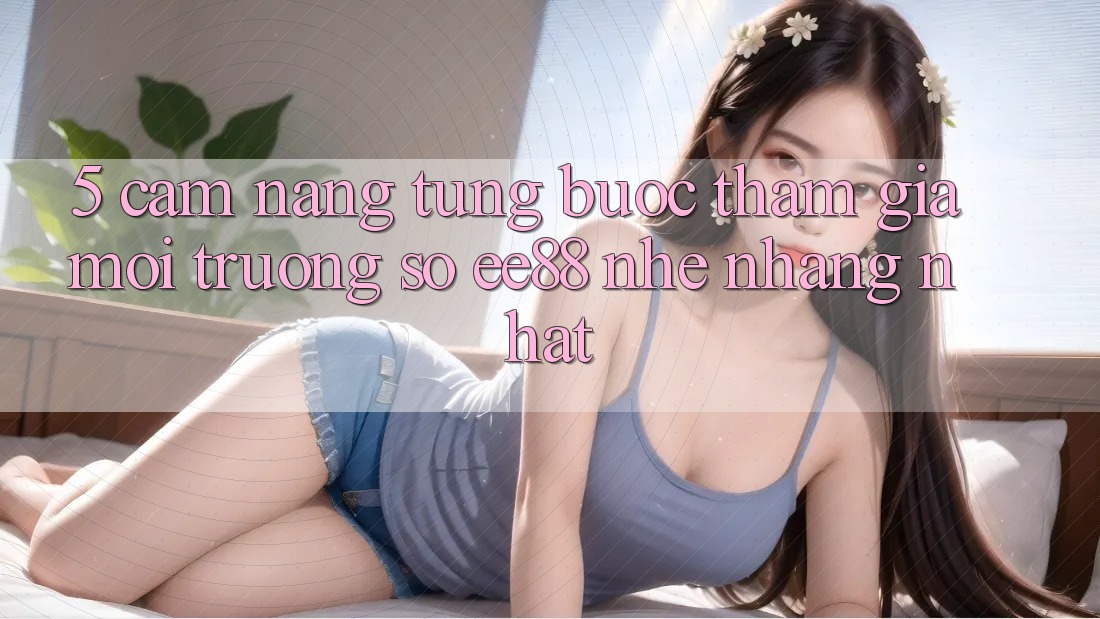 5. Cẩm nang Từng Bước Tham Gia Môi trường số ee88 Nhẹ nhàng Nhất
