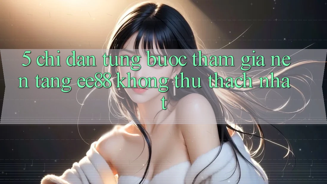 5. Chỉ dẫn Từng Bước Tham Gia Nền Tảng ee88 Không thử thách Nhất