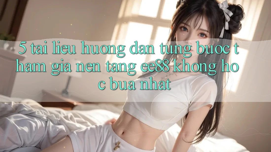 5. Tài liệu hướng dẫn Từng Bước Tham Gia Nền Tảng ee88 Không hóc búa Nhất