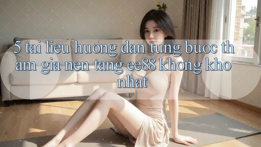 5. Tài liệu hướng dẫn Từng Bước Tham Gia Nền Tảng ee88 Không khó Nhất