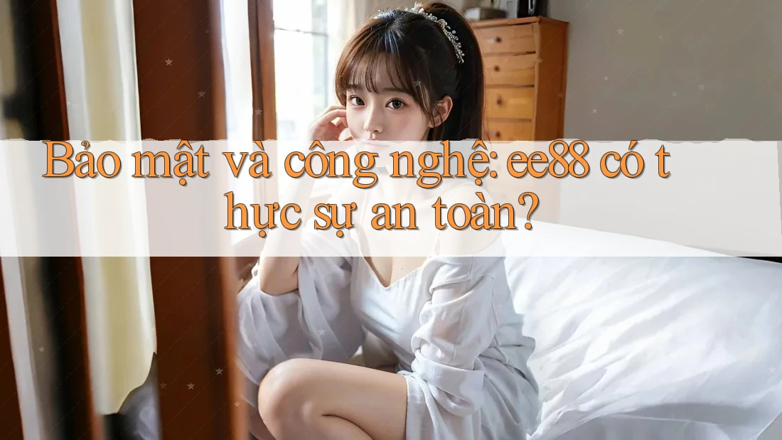 Bảo mật và công nghệ: ee88 có thực sự an toàn?