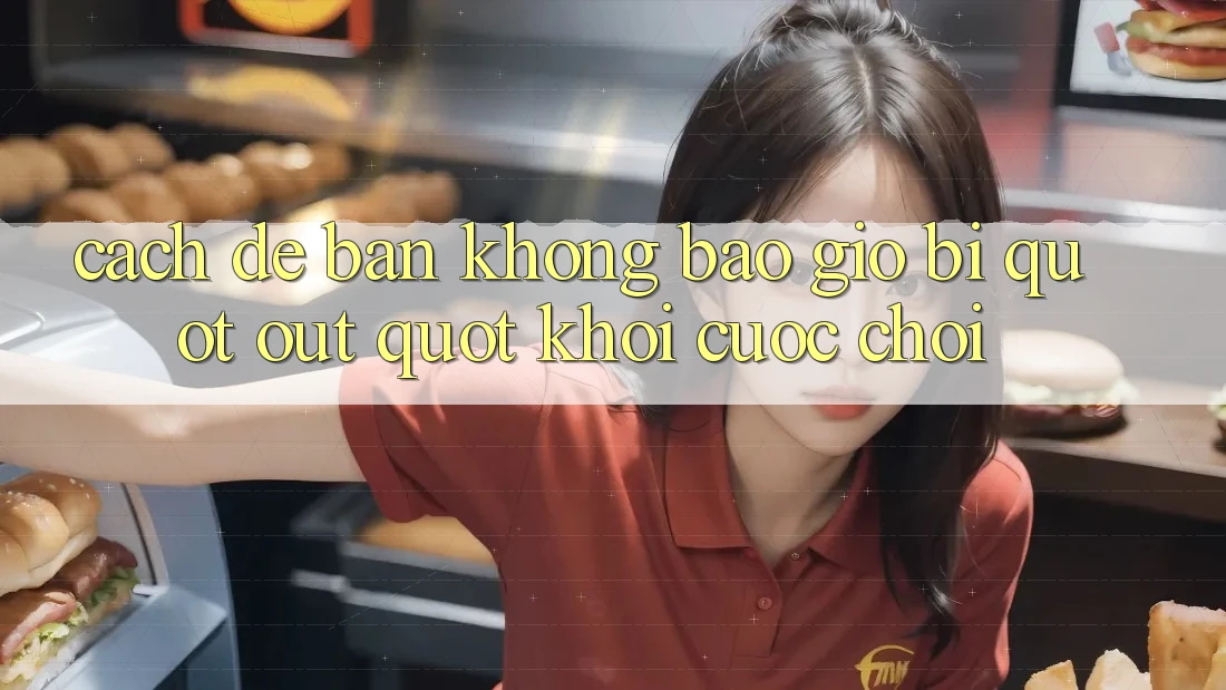Cách để bạn không bao giờ bị " out" khỏi cuộc chơi