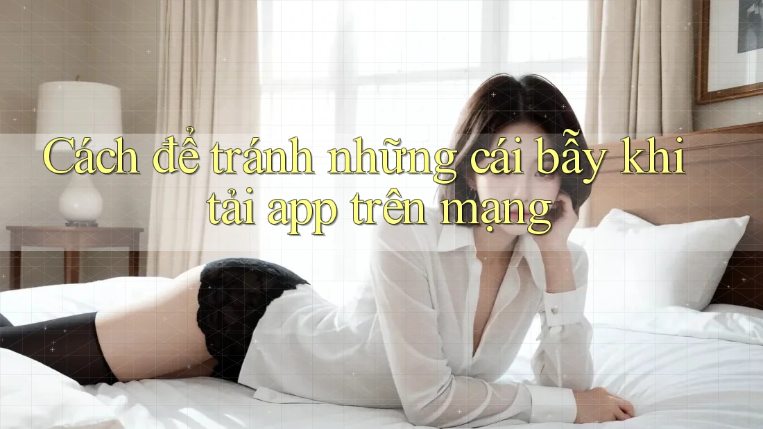 Cách để tránh những cái bẫy khi tải app trên mạng