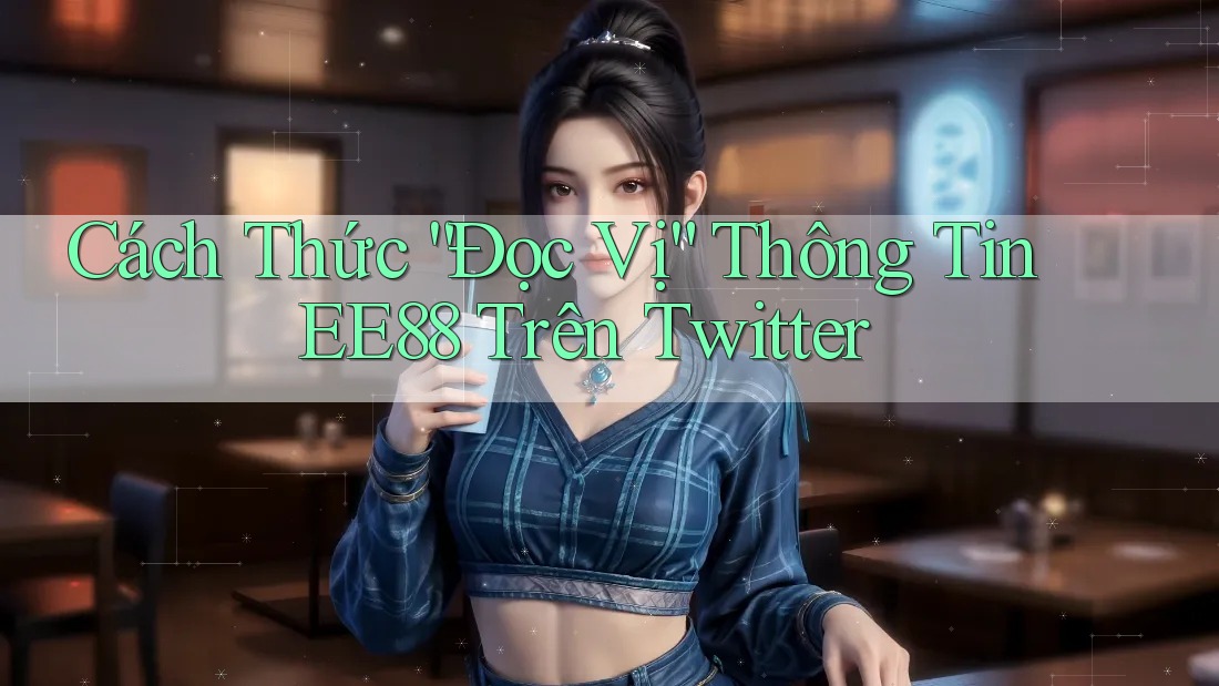 Cách Thức “Đọc Vị” Thông Tin EE88 Trên Twitter