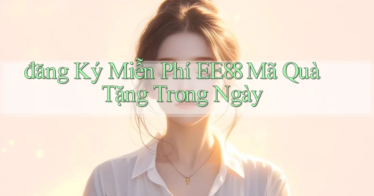 đăng ký miễn phí ee88 mã quà tặng trong ngày