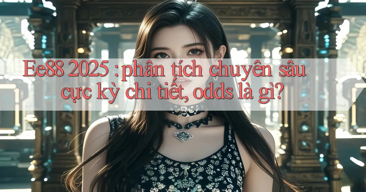 Ee88 2025 phân tích chuyên sâu cực kỳ chi tiết, odds là gì
