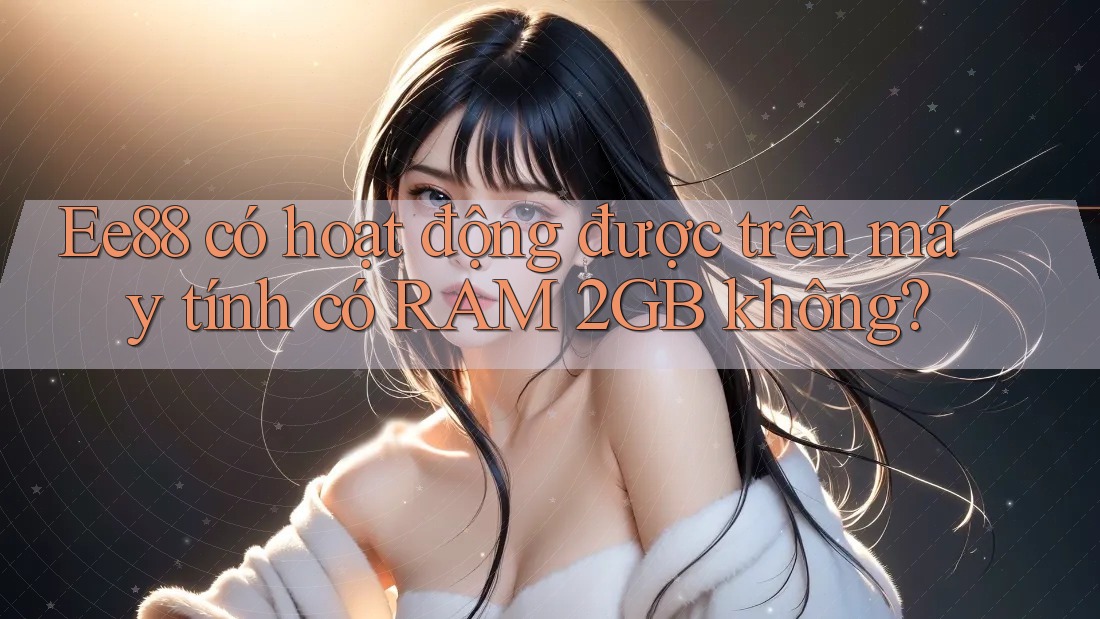 Ee88 có hoạt động được trên máy tính có RAM 2GB không?