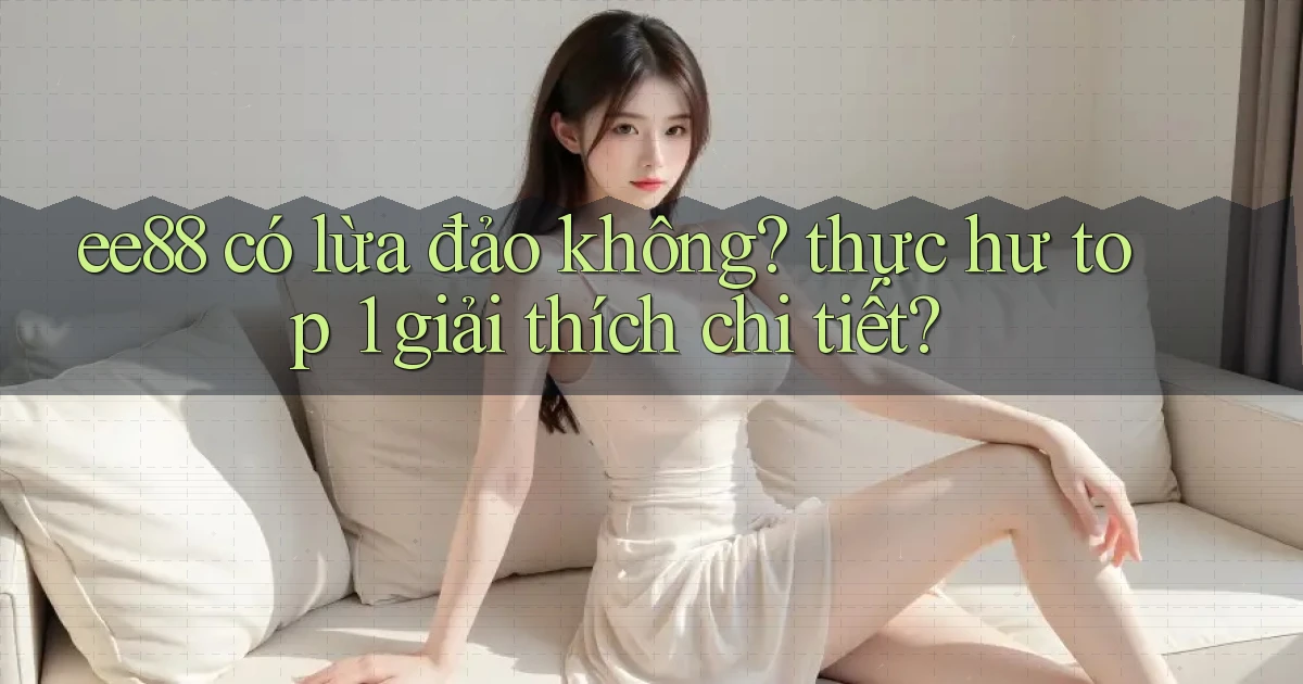 ee88 có lừa đảo không thực hư top 1 giải thích chi tiết