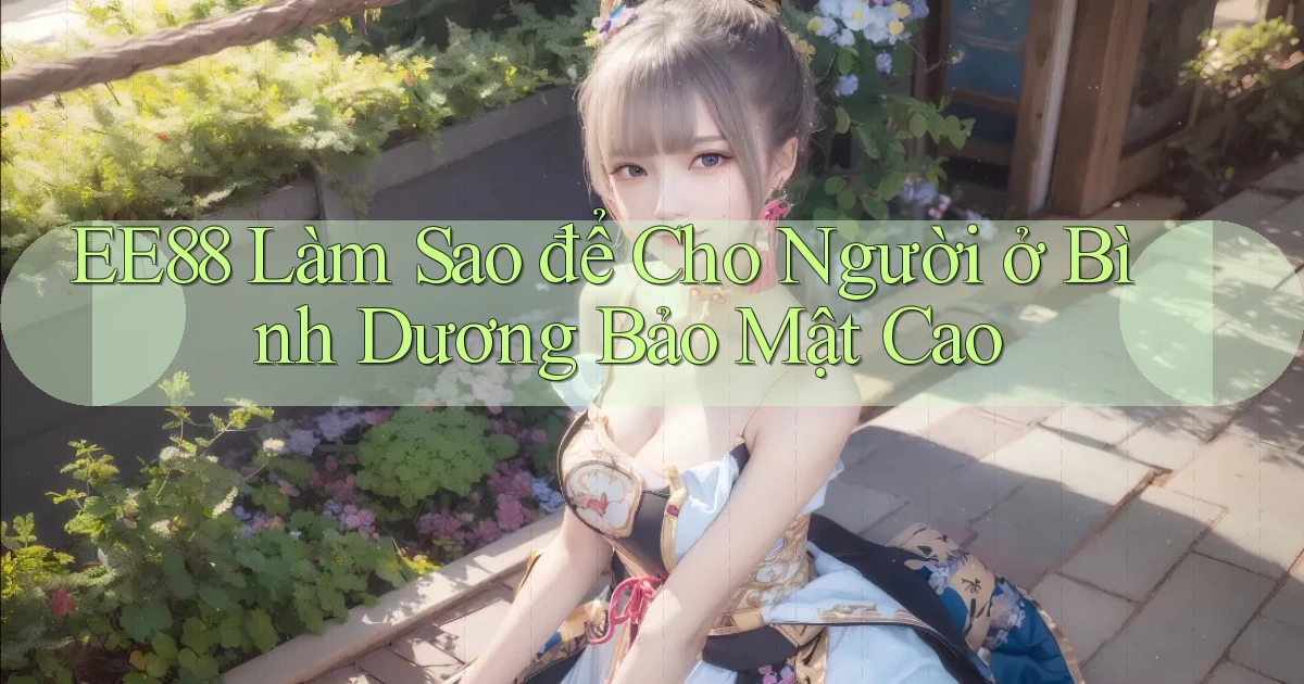 ee88 làm sao để cho người ở Bình Dương bảo mật cao